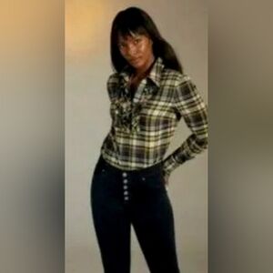 Cabi Navy stretch Corduroy Jeans #4236